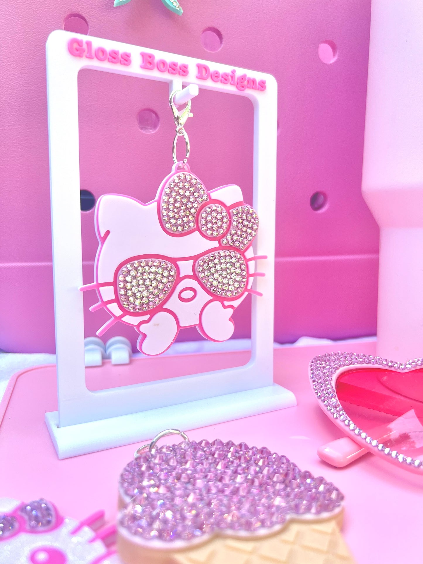 Sparkly Sunnies HK | Bag Charm | Keychain