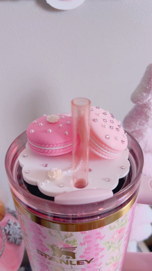 Luxury Stanley Lid Topper | Glamour Macaron | Les Douceurs De Paris