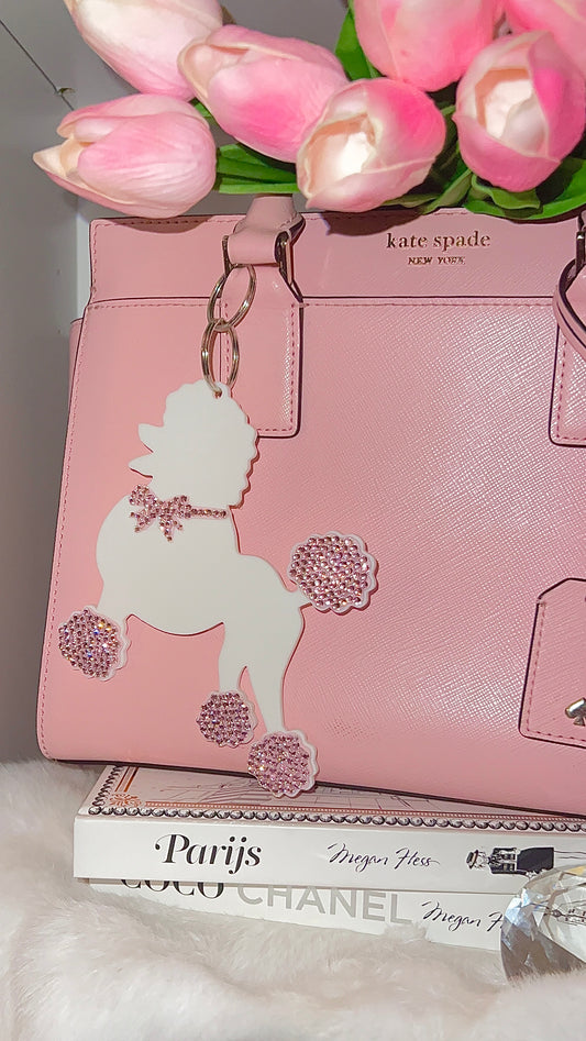 Parisian Poodle Bag Charm | XL Sized Charm