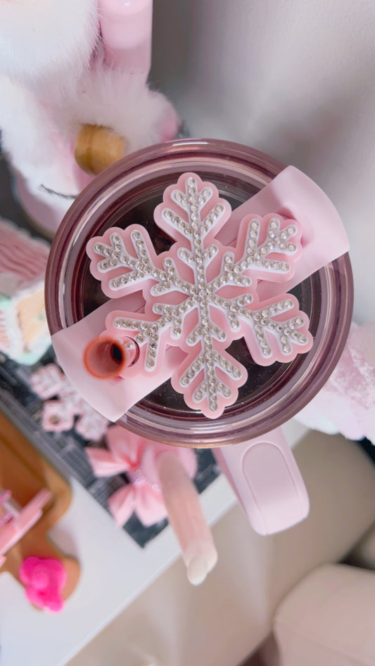 Luxury Snowflake Lid Topper | 40oz | Stanley