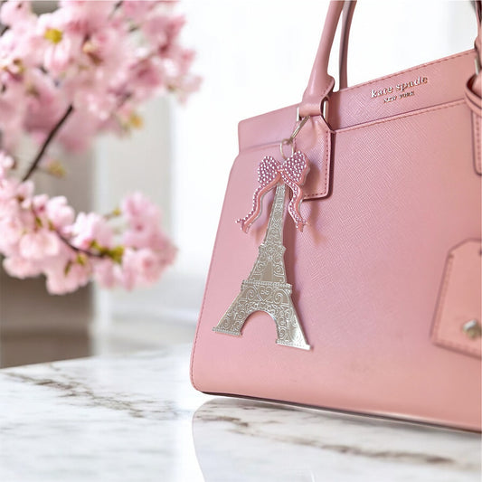 The Coquette Mirror Eiffel | Bag Charm