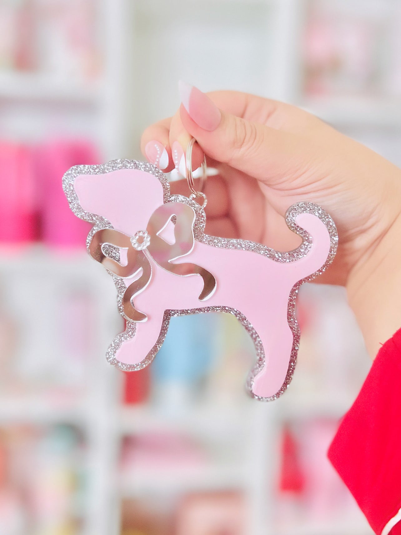 Pretty in Pink Dog | Bag-Charm