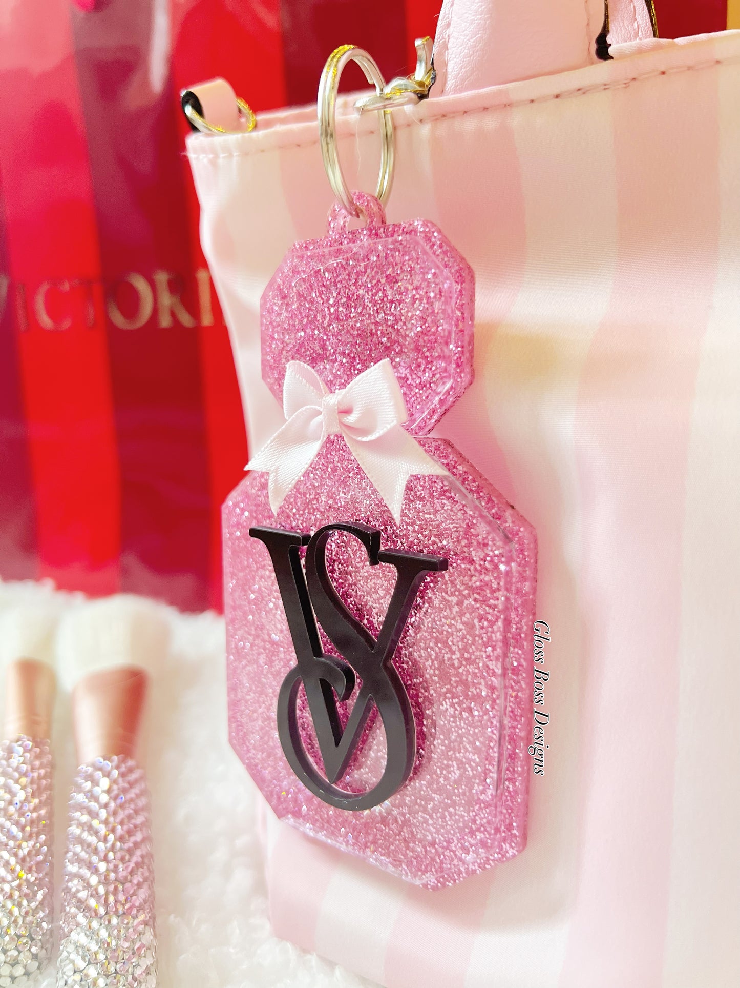 Perfume Bottle Bag Charm