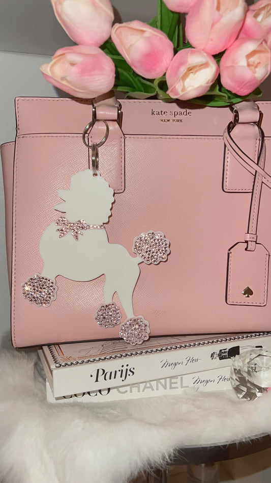 Parisian Poodle Bag Charm | XL Sized Charm