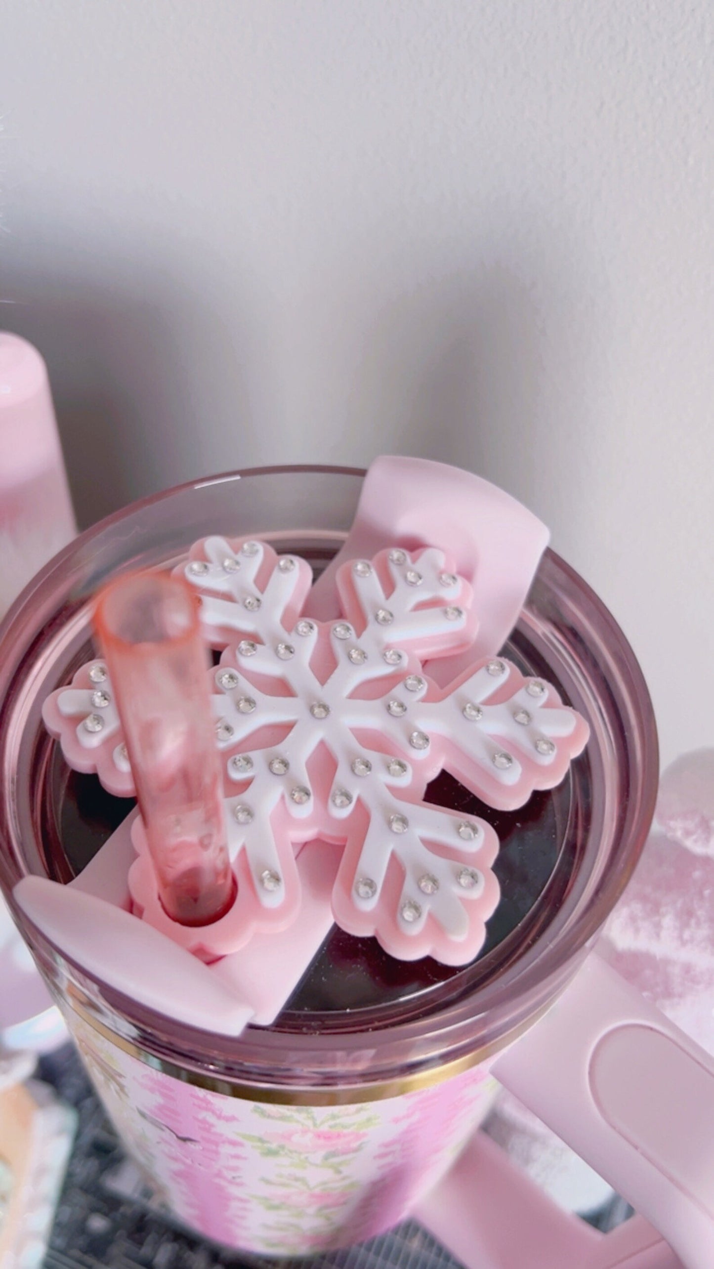 Luxury Snowflake Lid Topper | 40oz | Stanley